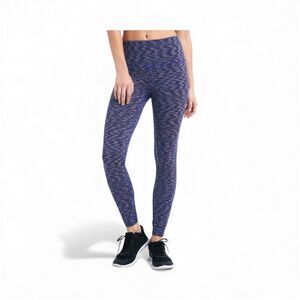 Gap Fit Blackout‎ Technology Leggings Yoga Pants Purple Blue XS